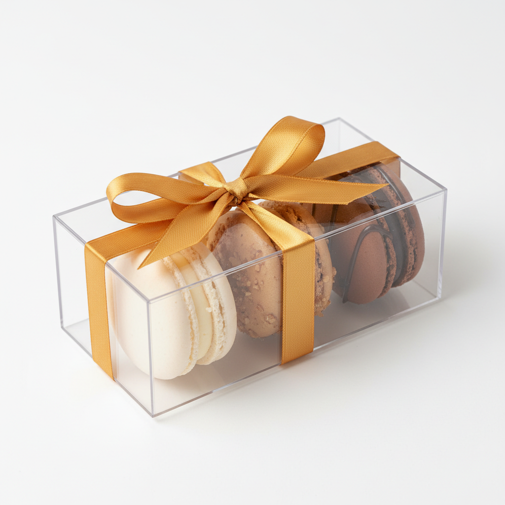 Brown Favour Box of 3