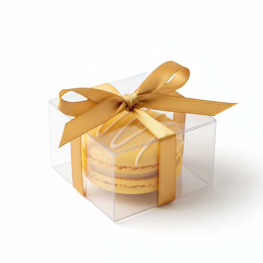 Yellow-Green Favour Box of 1
