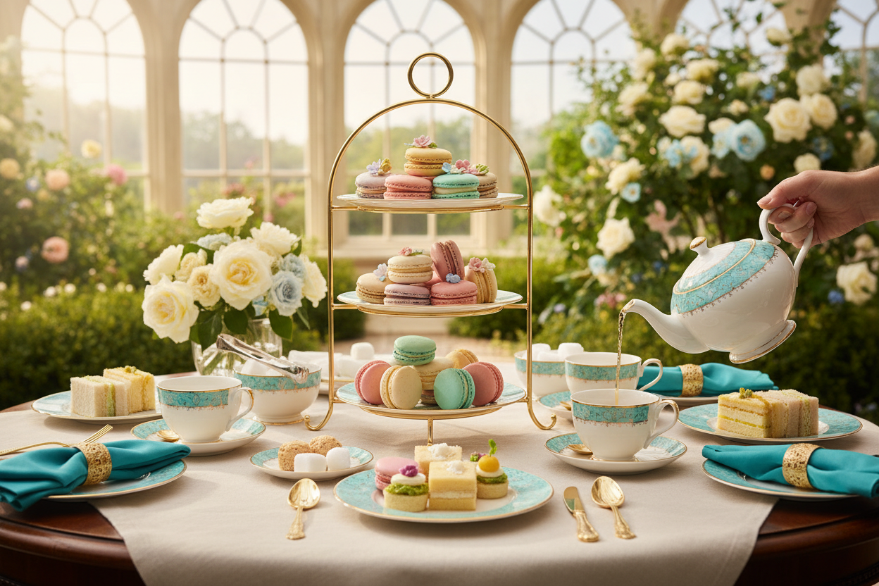 Afternoon Tea Macarons