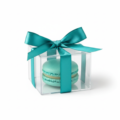 Blue Macaron Favour Box of 1