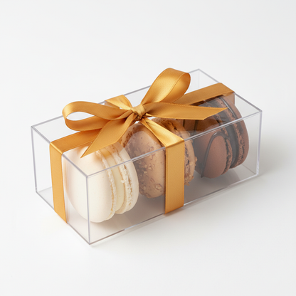 Brown Favour Box of 3
