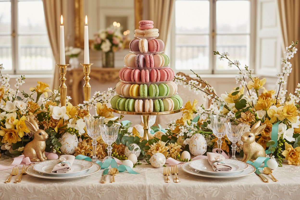 Exquisite Easter Macaron Celebration