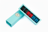 The Devil Wears Prada Selection Box - 6 macarons in black, red and cerulean in a turquoise La Jolie Maison gift box with lid, no bow
