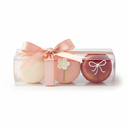 Pink Favour Box of 3