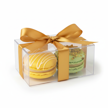Yellow-Green Favour Box of 2